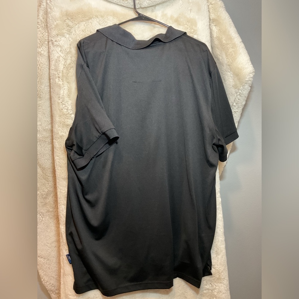 Nautica Men's Classic Black Polo Shirt - Picture 3 of 4